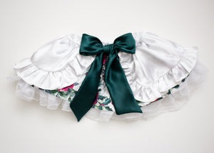 White Satin Skirt for Babies and Toddlers